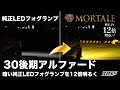 30アルファード 後期のフォグランプユニット交換手順 VELENOフォグランプユニットとMORTALEに交換してみた【VELENO】