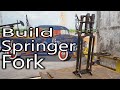 Build Springer Fork [cara mudah membuat springer] Chopper , Bobber , Motor Kustom