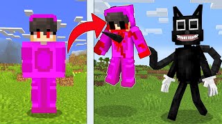 🖤Using CARTOON CAT to Fool My Friends in Minecraft