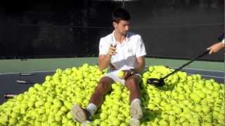 Head Gold Rush With Maria Sharapova And Novak Djokovic