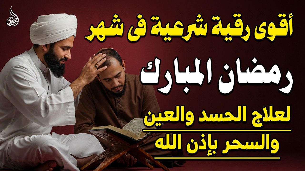 اقوى رقية فى شهر رمضان 🌙لمنع تجديد السحر وتحصين النفس والأولاد من العين والحسد ووقاية قوية بإذن الله