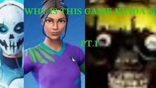 (First Video) Playing Fortnite Horror Game PT.1