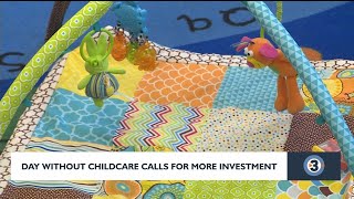 On 'Day Without Child Care' Wisconsin providers, parents raise alarm on loss of funding in state