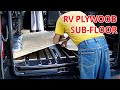 How To Lay An Insulated Floor - Part Six - Plywood Sub-Floor