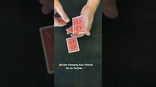 Details Magic Card Trick Tutorial - Color Changing Aces News