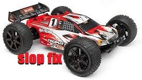 Hpi Trophy truggy steering slop fix / mod