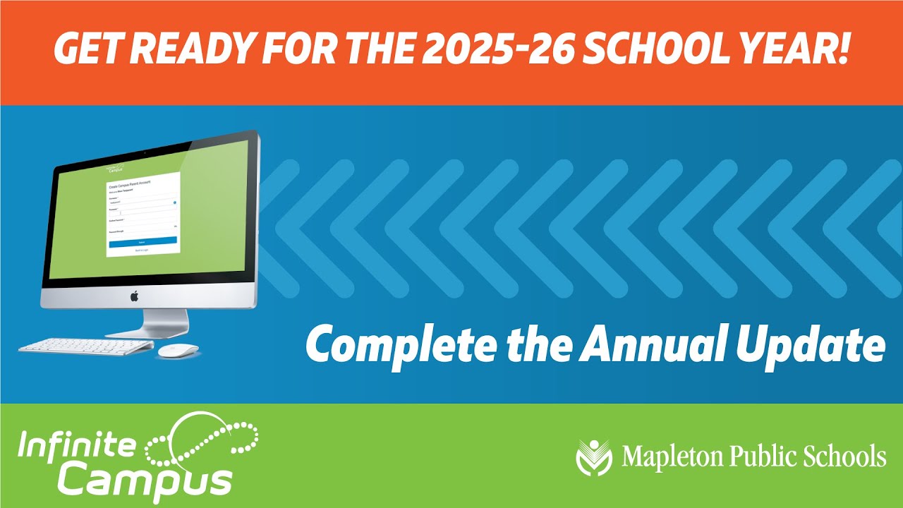 Completing the Annual Update in Infinite Campus YouTube