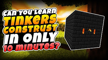 Basic Tutorial on Tinkers Construct 1.12.2 - In 10 Minutes!