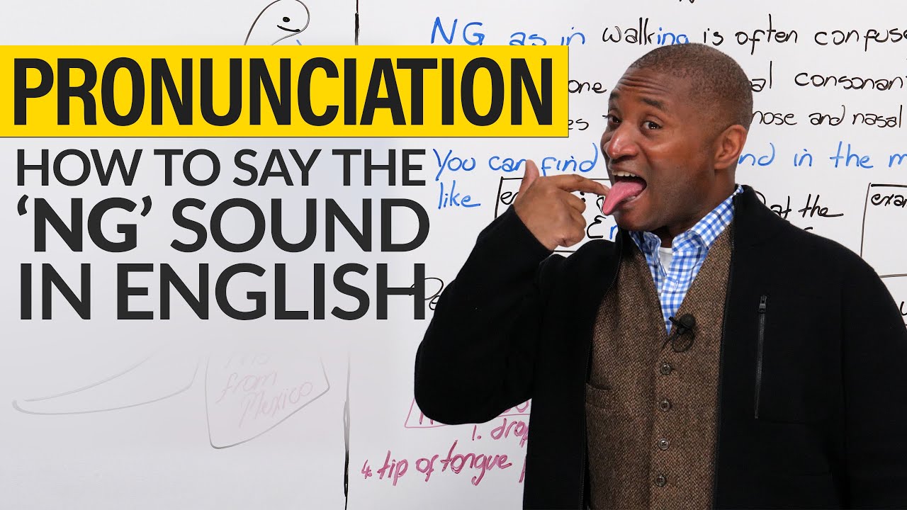 ⁣How to pronounce the “NG” sound in English