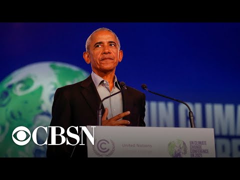 Obama Speaks At COP26 Climate Summit | Full Video