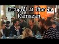 Engin Altan at iftar in Ramazan