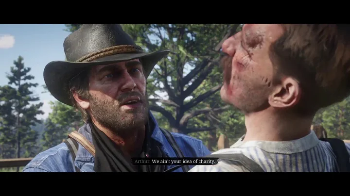 Red Dead Redemption 2 (PS4) - How Arthur Contracte...