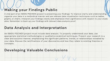 How to write an IGNOU PGCINDS Project (MISP 21) | IGNOU PROJECT