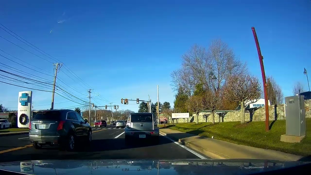 Driving in Johnston, Rhode Island