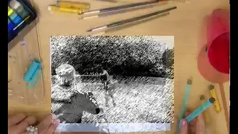 The Perfectionist Drawing with Pixelation