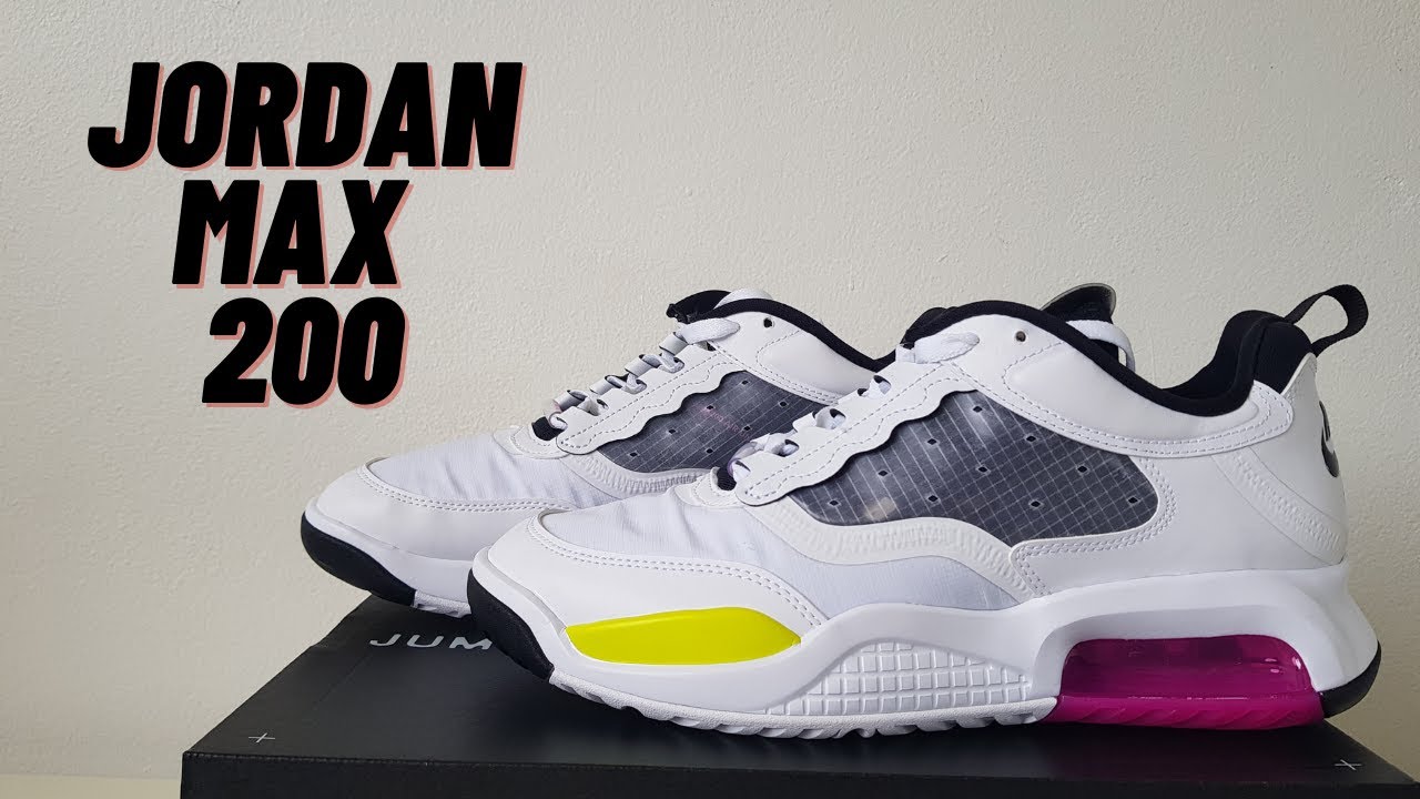 air jordan max 200 review