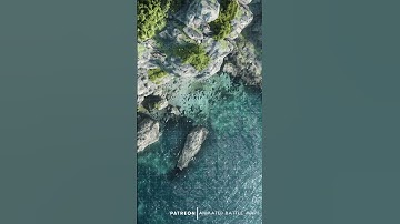 D&D | Stormwatch Cliffs Part 1 Grid | Animated Battle Maps