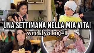 UNA SETTIMANA NELLA MIA *STRANA* VITA! WEEKLY VLOG #1