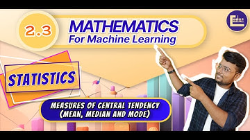 4 - Statistics - 2.3- Mean Median and Mode | Central tendency | Outliers  | #mathsforml #pythoncode