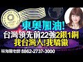 林海陽 東奧加油! 台灣領先前22強 2銀1銅 我台灣人!我驕傲 20210726