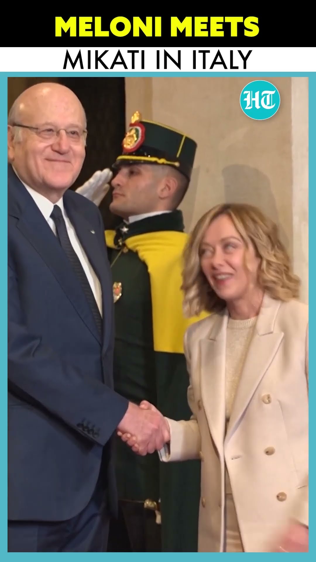 #Italian #PM #Meloni Welcomes #Lebanese PM #Mikati In Rome For Bilateral Talks | #italy #lebanon