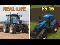 Farming simulator 16 All Tractors In Real Life / farming simulator 16 gameplay /