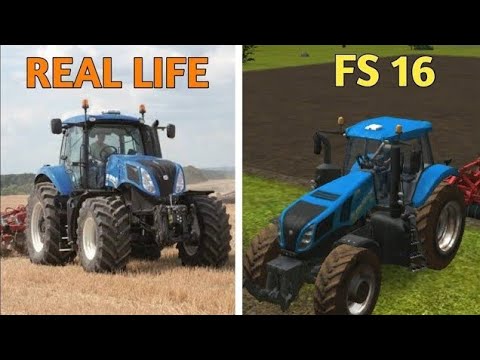 Download Farming simulator 16 All Tractors In Real Life / farming simulator 16 gameplay /