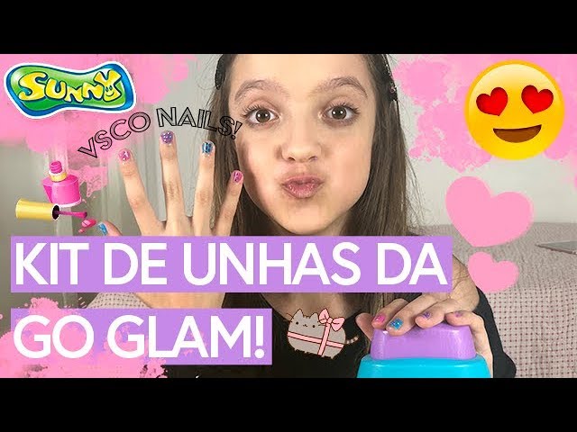 Conjunto para Pintura de Unhas - Go Glam - Carimbo de Unhas