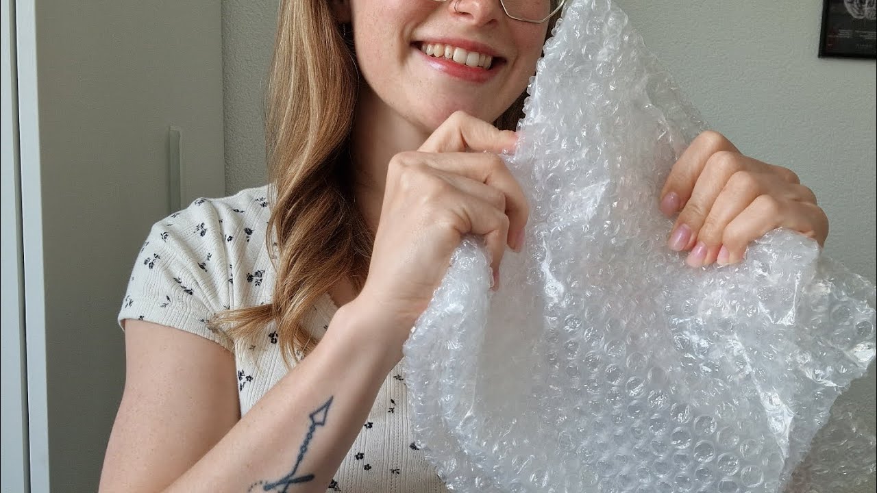 ASMR Pure Crinkeling Sounds | No Talking | Plastic, Bubble Wrap and more