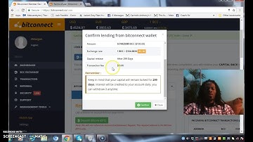 Tutorial |How to Setup A Bitconnect Loan