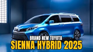 Next Gen 2025 Toyota sienna Hybrid unveiled- Luxury Minivan, 7 Seater Family car #toyotasienna