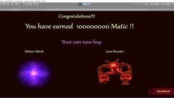 Matic w Unity Final Demo