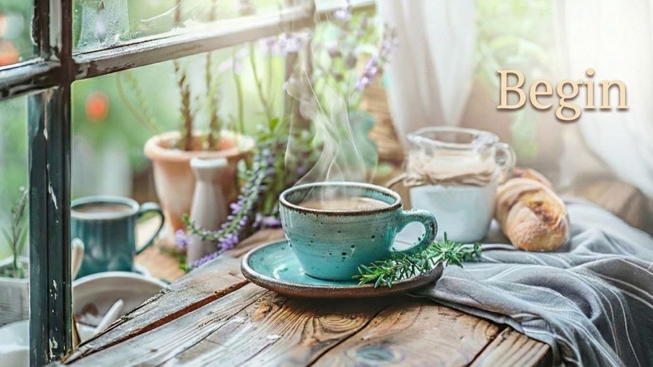 Begin ☕ Soft Morning Piano & Acoustic Jazz to Start Your Day