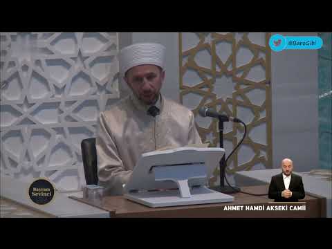 Ahmet Ünal - Ramazan Bayramı Vaazı | Ahmet Hamdi Akseki Cami (Bayram Sevinci) (21 Nisan 2023)
