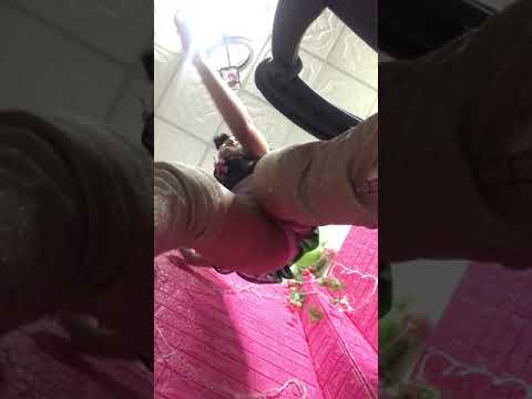 POV, ASMR, upskirt, golden glitter boots