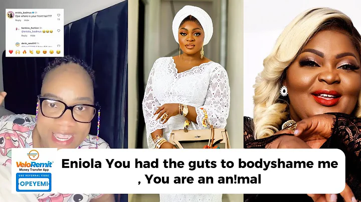 Opeyemi Aiyeola Lambastes Eniola Badmus for Body Shaming Her: “It Shouldn’t Have Been You"