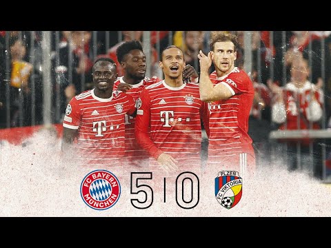 FC Bayern vs. Victoria Pilsen 5-0 | Champions League Highlights