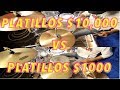 Platillos Chafas vs platillos Gama alta | Hugo Zerecero | Comparison hi hats