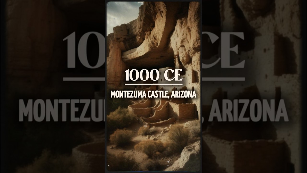 Waking up in 1000CE: Montezuma Castle, Arizona #timetravel #arizona #america #ancient #history #pov