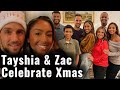 Tayshia and Zac Celebrate Their First Christmas Together