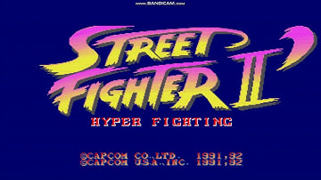 Street Fighter 2 Hyper Fighting - Opening Sequence