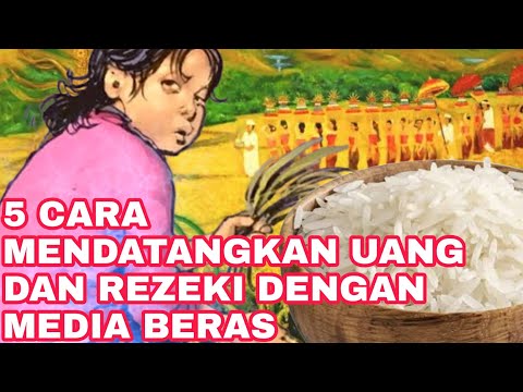 Video: Dimana menaruh air beras?