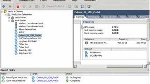 EMC Celerra VM and VMware ESX - 101 - Step 2: Configure VM