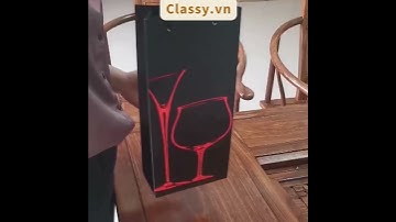 Classy Túi quà tặng, túi giấy quai xách đựng rượu vang các loại , bằng giấy đựng chai đơn hoặc đôi 7