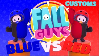 FALL GUYS LIVE | CUSTOM LOBBIES | BLUE vs RED (PS4) #fallguys