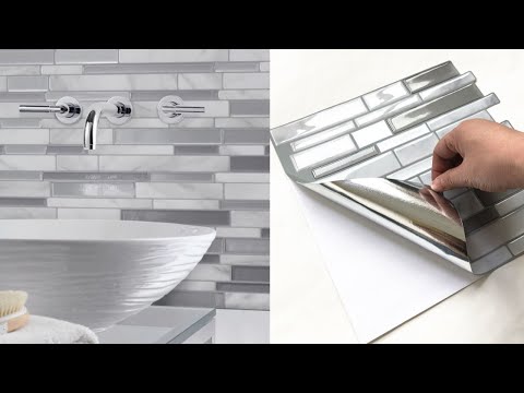 Video: Nástěnná Dřevovláknitá Deska: Instalace Panelů Na Zeď, Obklady Kuchyně A Koupelny, Obklady Lepidlem, Dekorativní úprava Potištěnými Listy