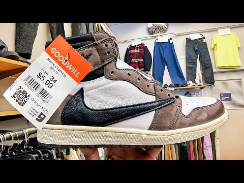Sneaker Shopping At Thrift Stores!
