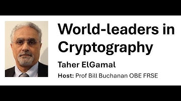 World-leaders in Cryptography: Taher ElGamal