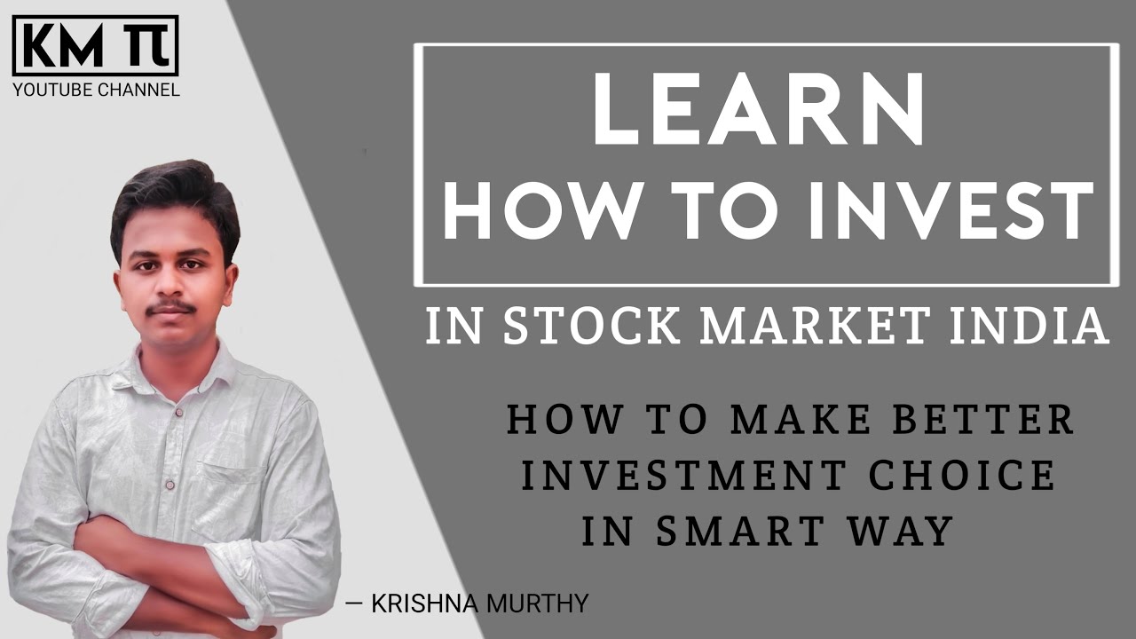Learn How To Invest In Stock Market INDIA | Stock Market for beginners ...