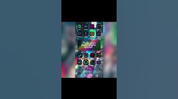 iphone ios 14 home screen ideas #Neon 29